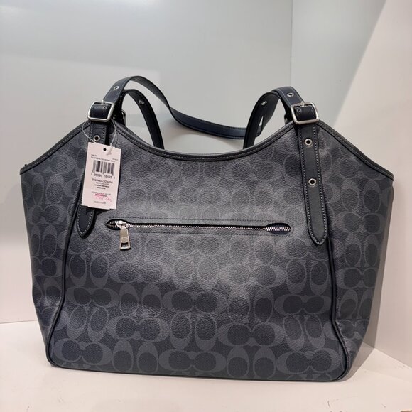 COACH MEADOW SHOULDER BAG IN SIGNATURE CANVAS cm076 - Picture 3 of 6